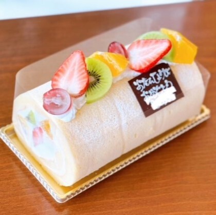フルーツロールデコ