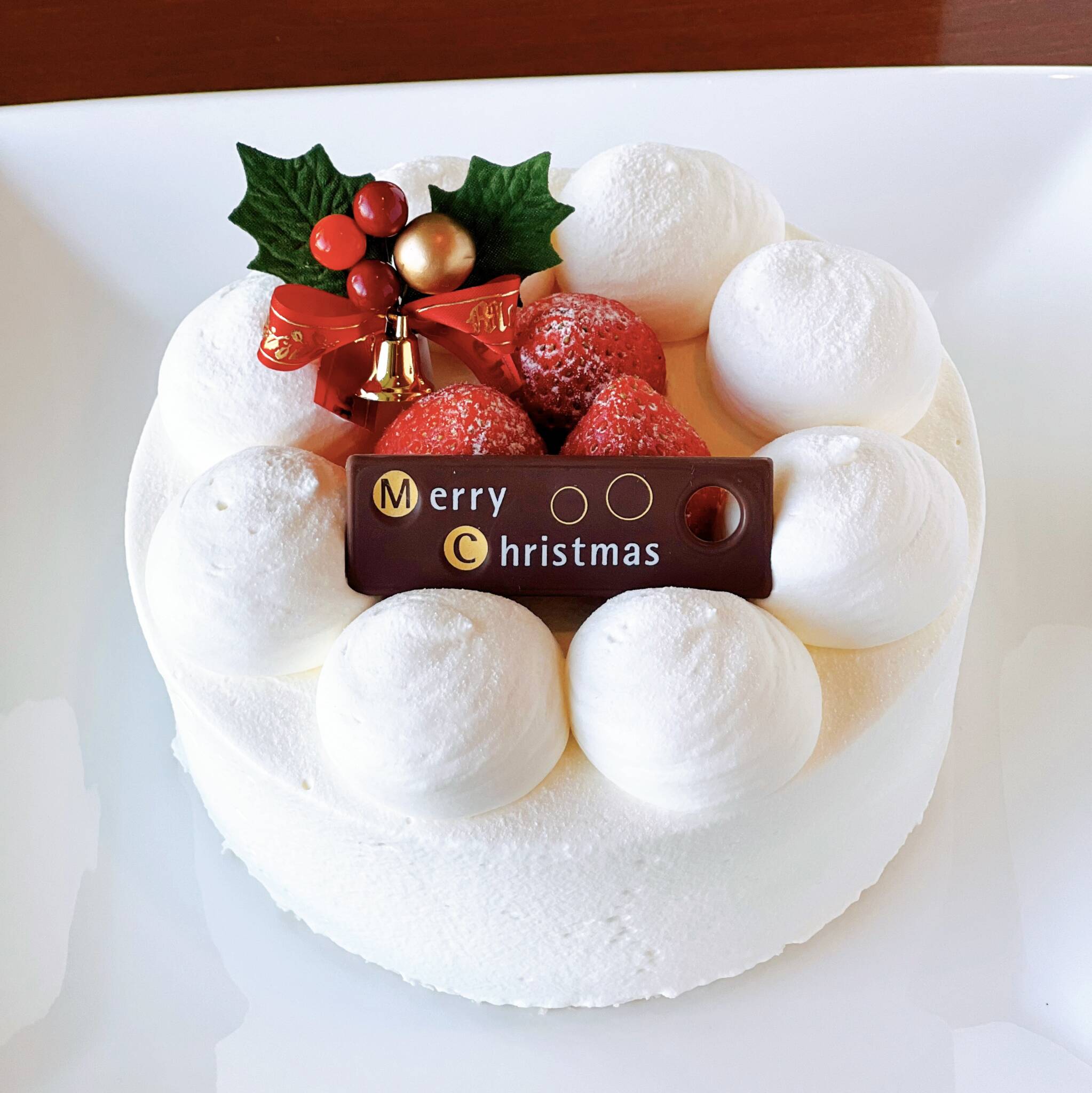 X’mas生クリームデコレーション５号　￥５２００